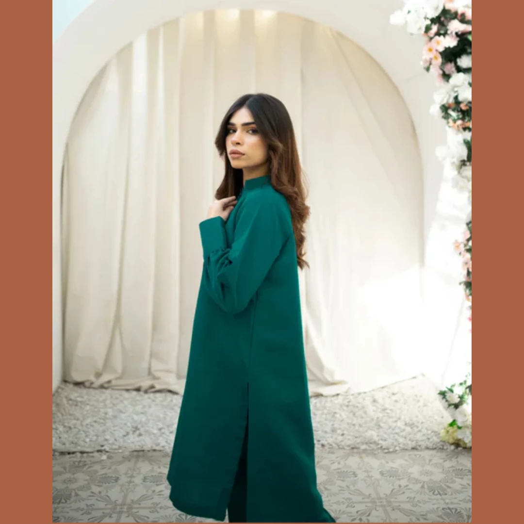 Cactus Green Two-Piece Set