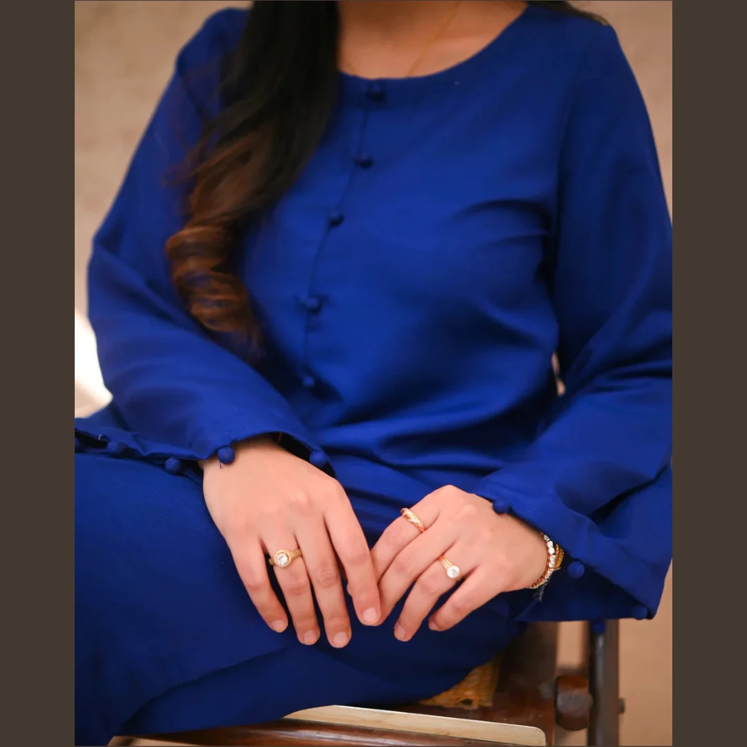Midnight Blue Two-Piece Set