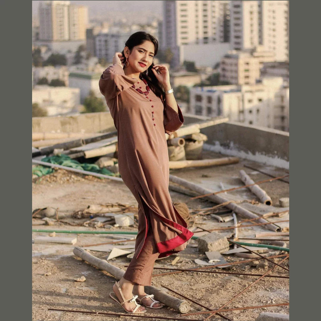 Rust Autumn Two-Piece