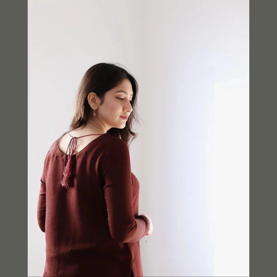 Maroon Classic Two-Piece