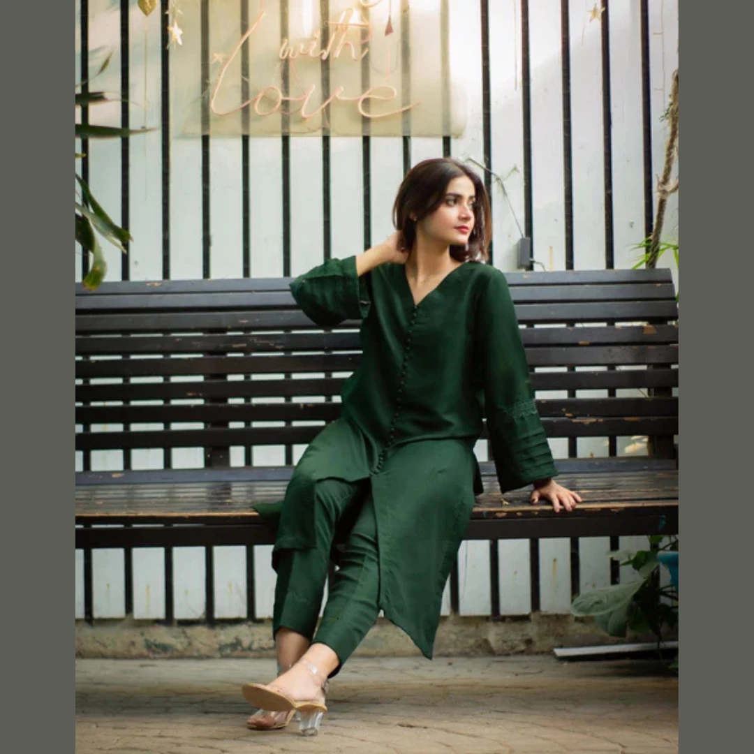 Bottle Green Two-Piece Suit