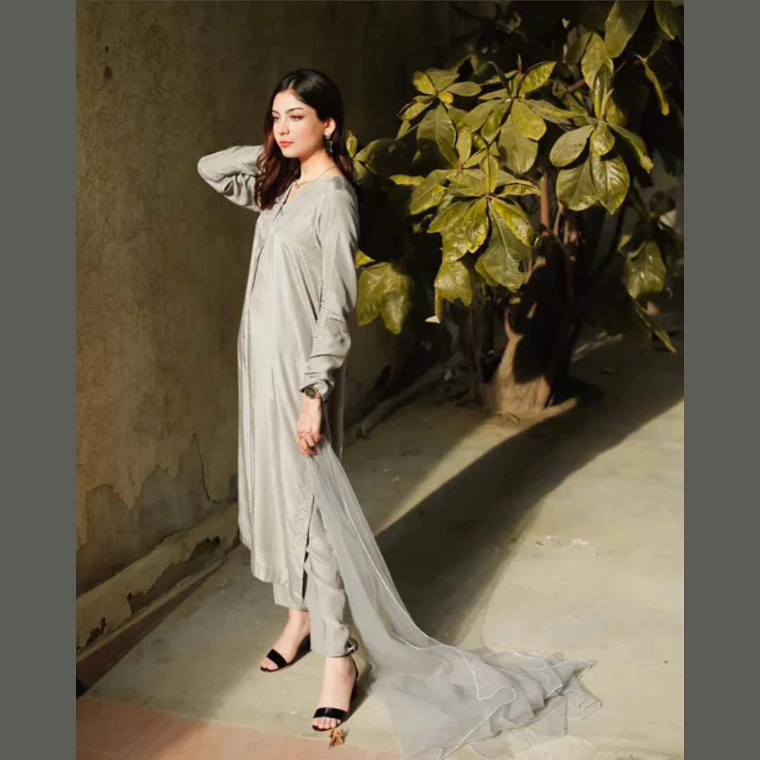 Grey Elegant Three-Piece Suit
