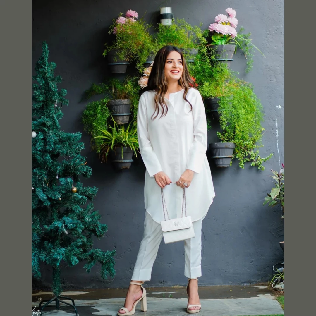 White Essential Two-Piece
